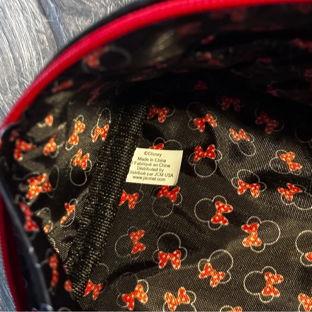 Disney Black and Red Minnie Mouse Cosmetic Bag